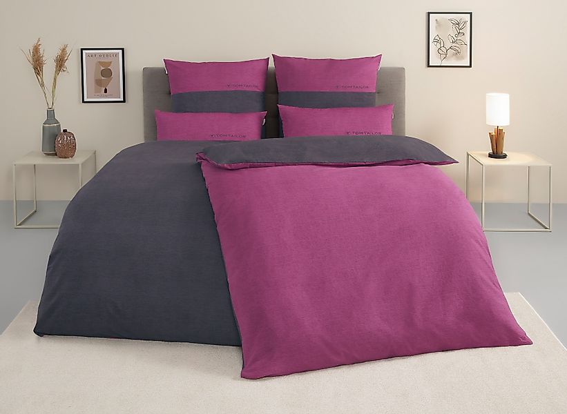 TOM TAILOR HOME Bettwäsche Henry, Renforcé, günstig online kaufen