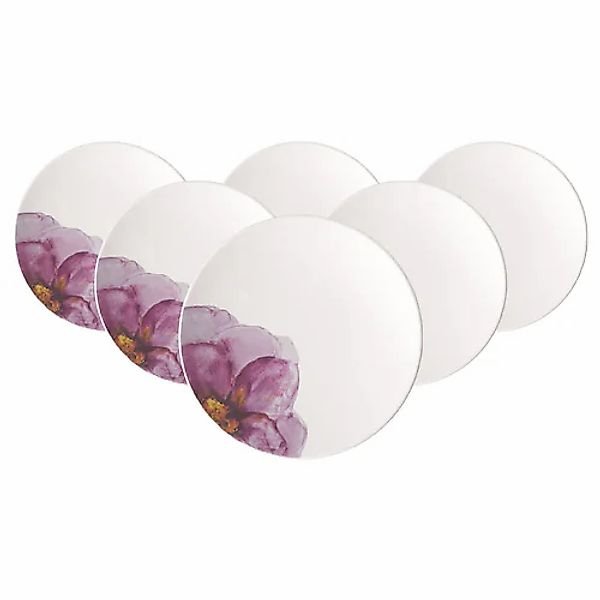 Villeroy & Boch Frühstücksteller »Frühstücksteller Coupe Rose Garden ø 21,2 günstig online kaufen
