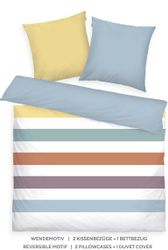 TOM TAILOR HOME Bettwäsche "COLORED STRIPES in Gr. 135x200cm, 155x220cm, 20 günstig online kaufen