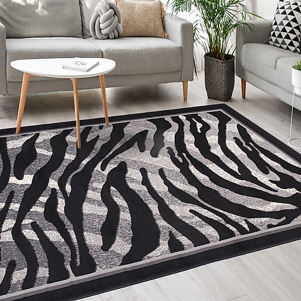 Mazovia Designteppich Modern Teppich Kurzflor Wohnzimmerteppich günstig online kaufen