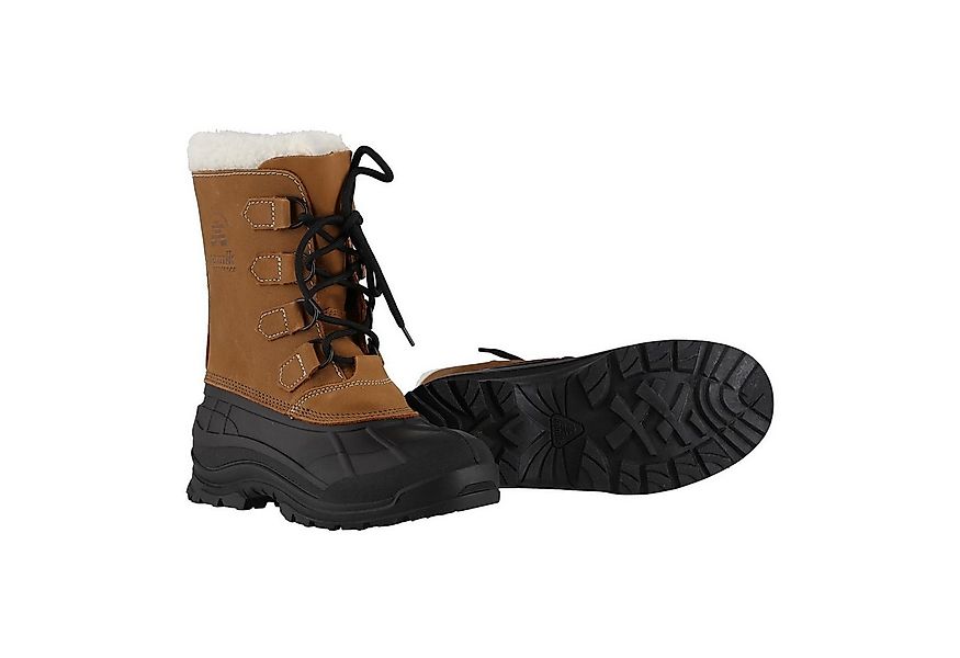 Kamik Alborg (Nubukleder, wasserdicht) hellbraun Damen Winterstiefel günstig online kaufen
