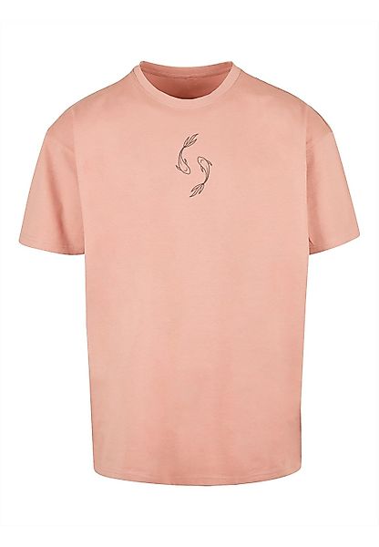 Merchcode T-Shirt "Merchcode Herren Spring - Yin & Jang Fish Heavy Oversize günstig online kaufen