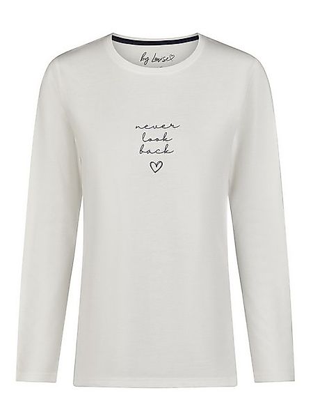 By Louise Longsleeve Mix & Match Schlafshirt Nachthemd Loungewear gemütlich günstig online kaufen