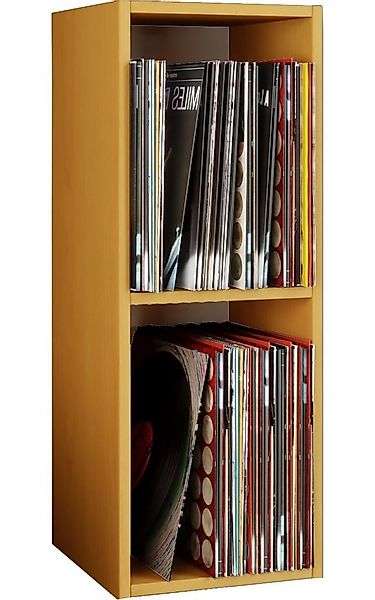 VCM Standregal Holz Schallplatten LP Stand Regal Platto 2fach günstig online kaufen