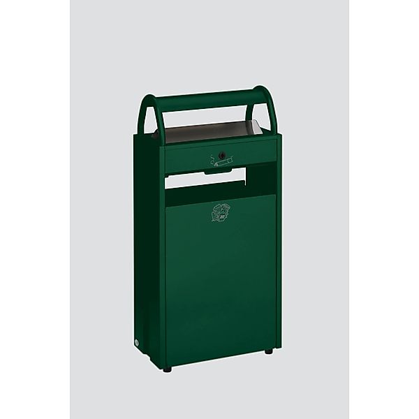 PROREGAL Kombiascher Mit Schloss Und Blenden 60 Liter HxBxT 98 x 48,5 x 26, günstig online kaufen