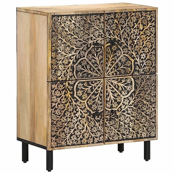 vidaXL Beistellschrank 60x33x75 cm Massivholz Mango 358238 günstig online kaufen