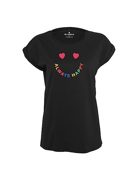 Be Famous Print-Shirt Classic Roll Up ALWAYHA (1-tlg., keine) günstig online kaufen