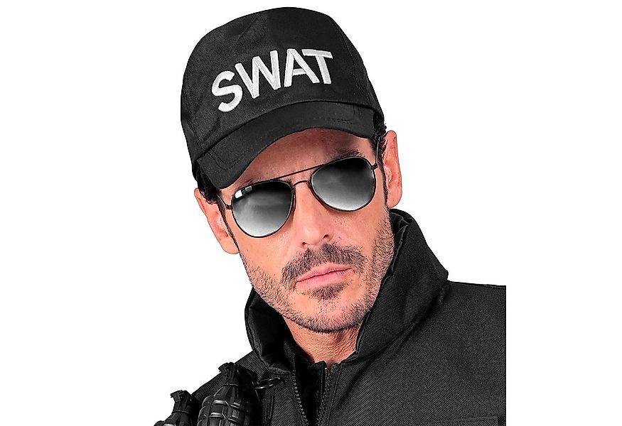 Widmann S.r.l. Kostüm S.W.A.T. Basecap - Mütze für Erwachsene, Schwarz günstig online kaufen
