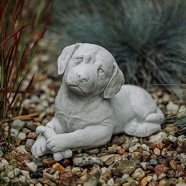 gartendekoparadies.de Gartenfigur Hund Labrador Statue, H. günstig online kaufen