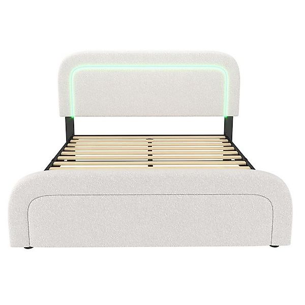 Gotagee Polsterbett Doppelbett Multifunktionsbett Jugendbett mit Ladefunkti günstig online kaufen