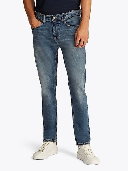 Tommy Jeans Slim-fit-Jeans Austin Slim Tapered Mit Gürtelschlaufen günstig online kaufen