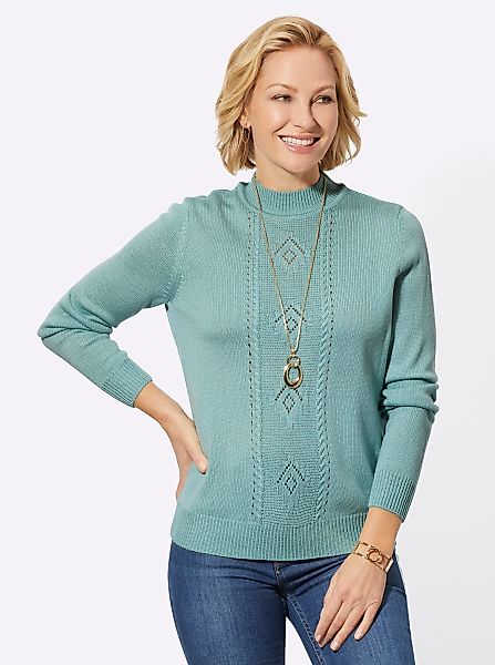 Witt Strickpullover Stehkragenpullover günstig online kaufen