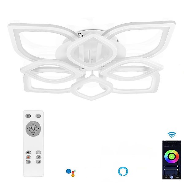oyajia Deckenleuchte 80W Modern LED Deckenlampe günstig online kaufen