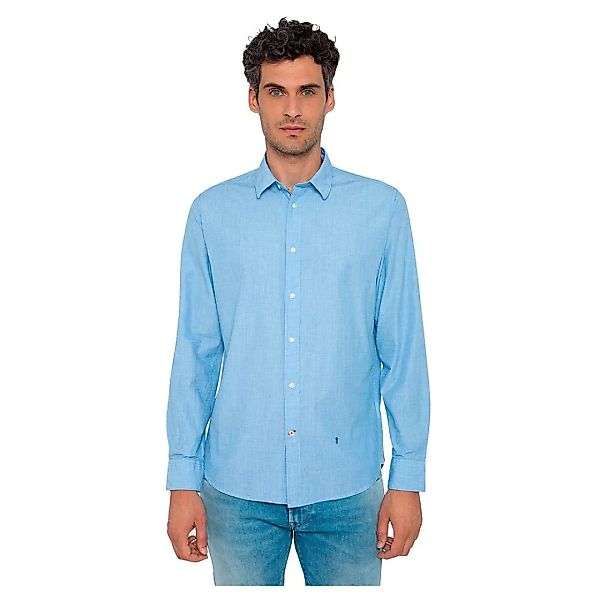 Pepe Jeans Braden Langarm Hemd 2XL Blue günstig online kaufen