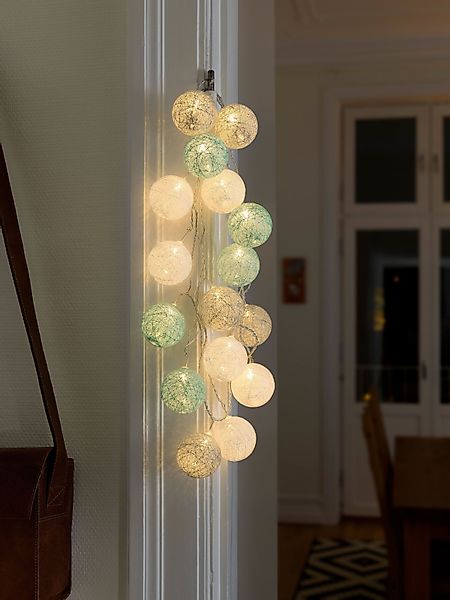 KONSTSMIDE LED-Lichterkette Weihnachtsdeko, 16-flammig, LED Dekolichter, günstig online kaufen
