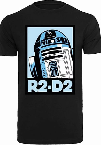 F4NT4STIC Kurzarmshirt F4NT4STIC Herren Star Wars R2-D2 Poster with T-Shirt günstig online kaufen