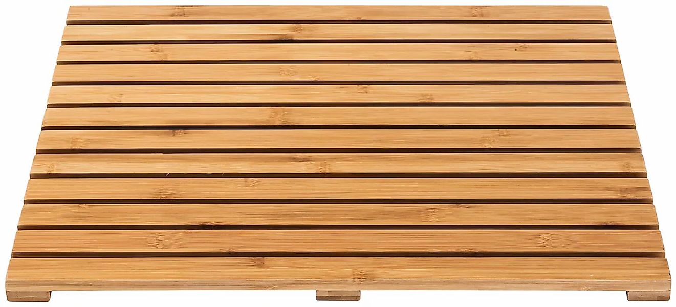 WENKO Saunabodenrost, Bambus, 50 x 50 cm günstig online kaufen