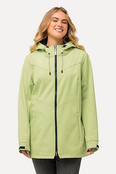 Ulla Popken Softshelljacke HYPRAR Softshelljacke Fleecefutter 2-Wege-Zipper günstig online kaufen