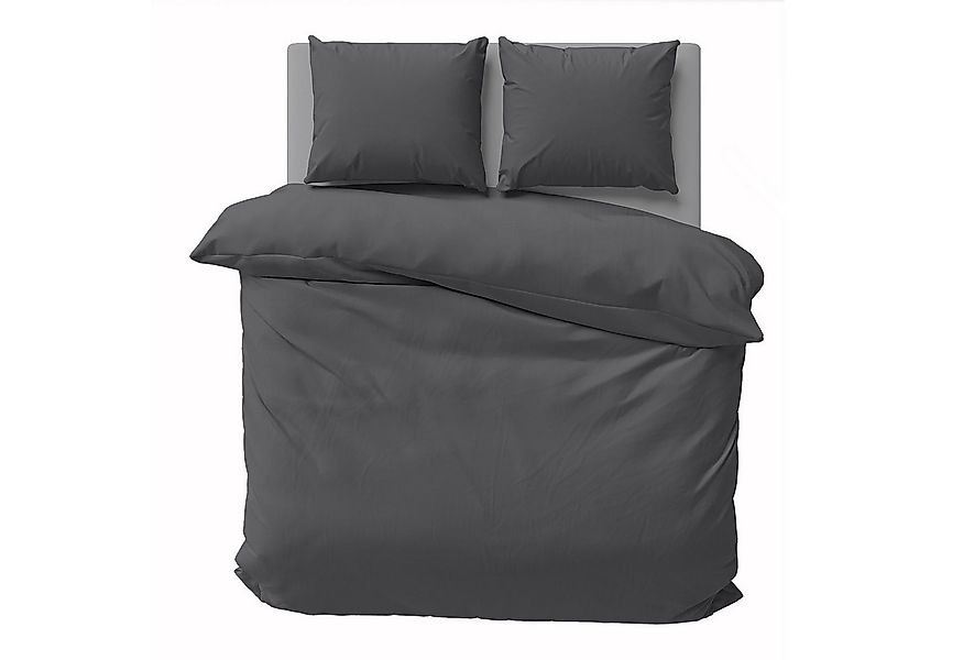 Visaggio Bettwäsche Mikrofaser Uni 135x200 155x220 200x200 Einfarbig Allerg günstig online kaufen