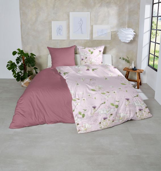 Primera Bettwäsche "Mako-Satin-Bettwäsche Eden" 2 Stk. tlg. mit romatischen günstig online kaufen