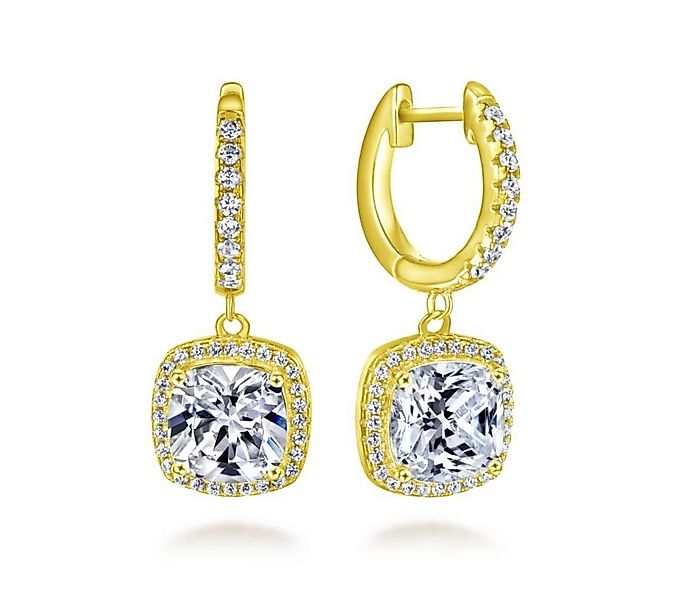 Lisandra Scott Paar Creolen 925 Silber Creolen Ohrringe für Damen mit Stein günstig online kaufen