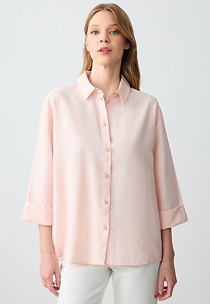 Jimmy Key Shirtbluse Locker Geschnittenes Langes günstig online kaufen
