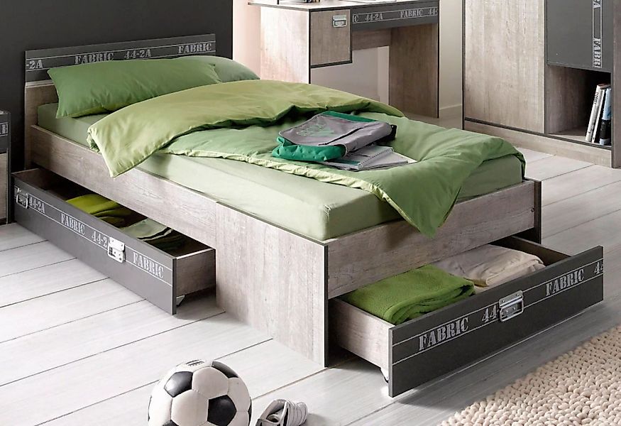 Parisot Jugendbett "Fabric", Einzelbett inkl. Schubkasten günstig online kaufen