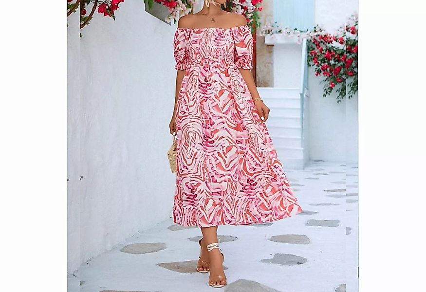 FIDDY A-Linien-Kleid Tubeless Midirock-Strandrock-Sommerkleid günstig online kaufen