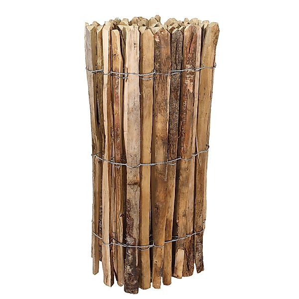 Home4Living Staketenzaun Gartenzaun Holzzaun Kastanie 5m günstig online kaufen