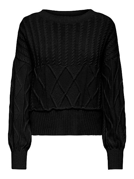 ONLY Strickpullover ONLKAYA LIFE LS LOOSE günstig online kaufen