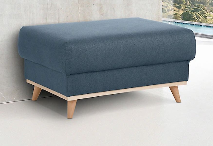 Home affaire Hocker »Edina«, auch in Baumwollmix-Bezug, im skandinavischem günstig online kaufen