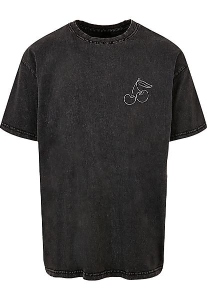Merchcode T-Shirt "Merchcode Herren Cherry Acid Washed Oversize Tee", (1 tl günstig online kaufen