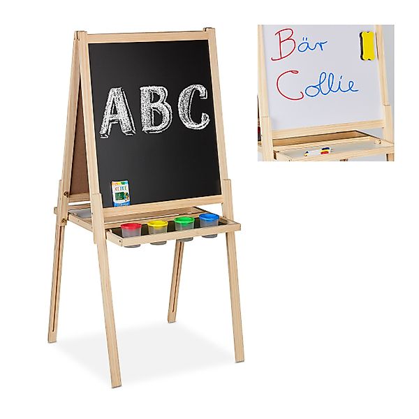 relaxdays Standtafel 2 in 1 Kindertafel günstig online kaufen