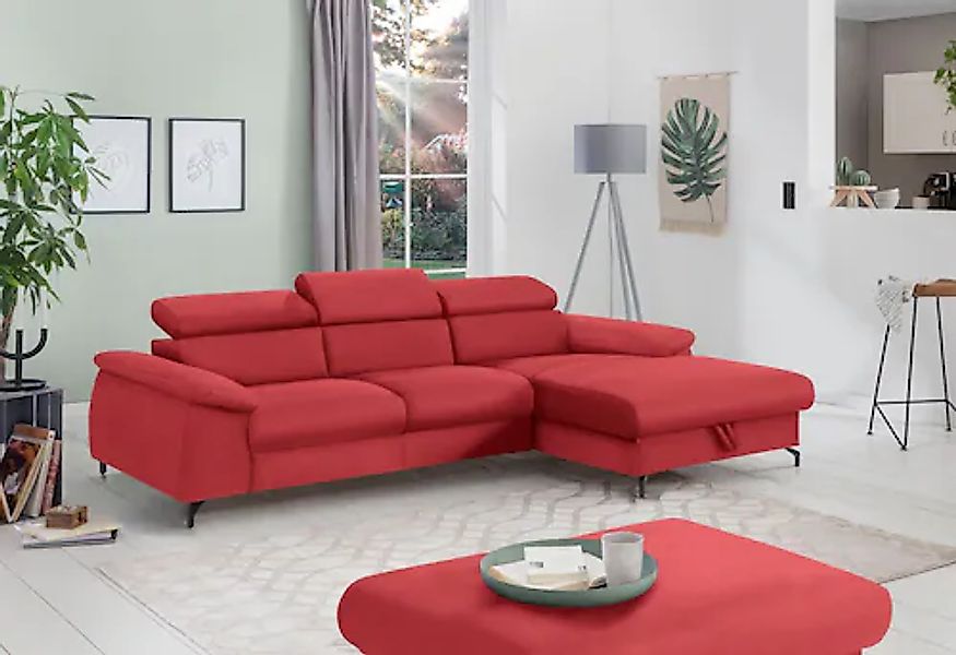 COTTA Polstergarnitur »Komaris L-Form«, (Set), Set bestehend aus: Ecksofa m günstig online kaufen