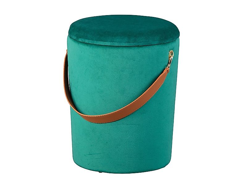 Inter Link Sitzhocker Papua grün, Sitzhocker, mit abnehmbarem Deckel, extra günstig online kaufen