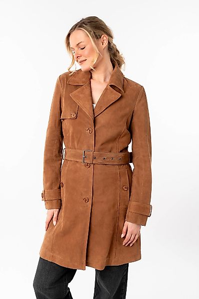 Mauritius Ledermantel "MWLilithy" mit Reverskragen günstig online kaufen