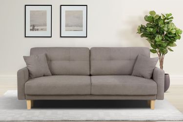 Home affaire 3-Sitzer "TRIPLO optionale Schlafsofa mit Bettkasten, Maße B/T günstig online kaufen