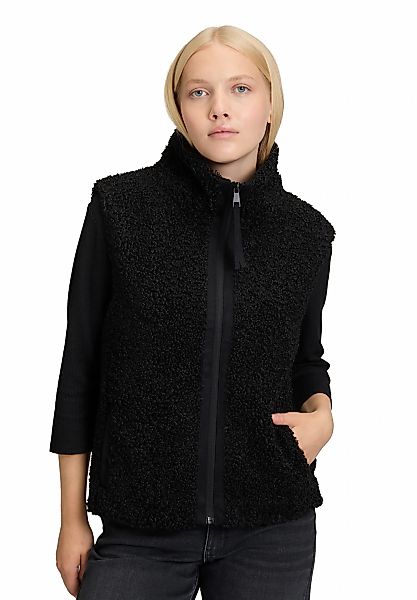 Betty&Co Plüschweste "Damen Kunstfell-Weste mit Taschen" günstig online kaufen