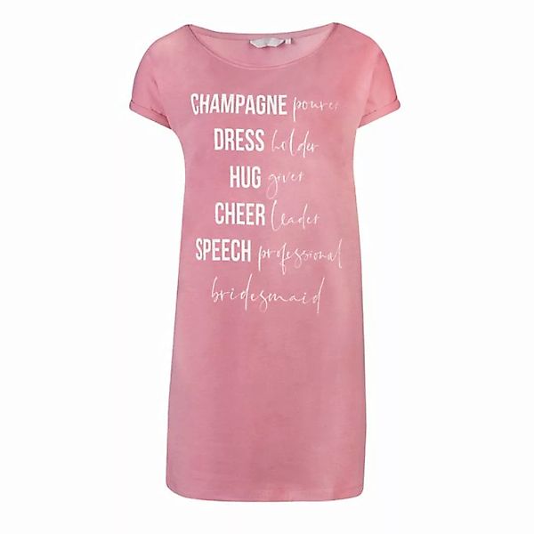 shopandmarry Pyjamaoberteil Pyjama Shirt "Girlsnight", Mädelsabend günstig online kaufen