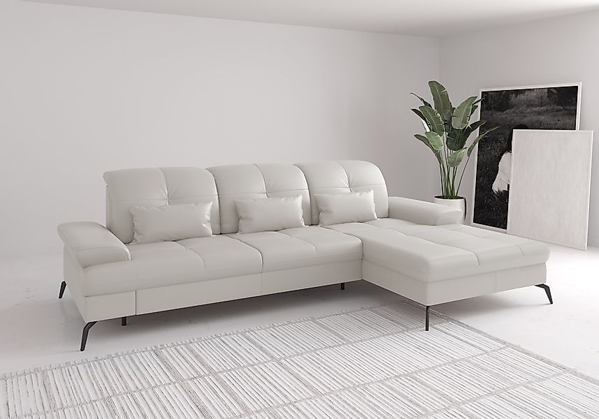 sit&more Ecksofa "Amica, L-Form, inkl. Sitztiefenverstellung & Armteilverst günstig online kaufen