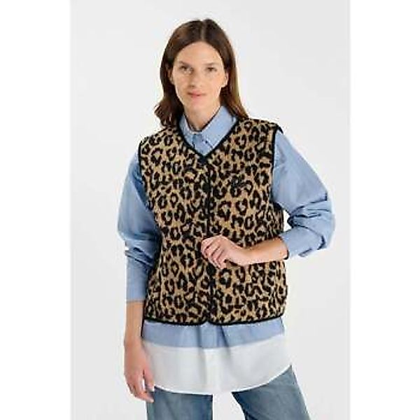 Le Temps des Cerises  Strickjacken GUDRU ärmellose Jacke günstig online kaufen