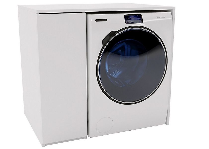 Raumhirsch Furniture Waschmaschinenumbauschrank mit Stauraum für Waschmasch günstig online kaufen