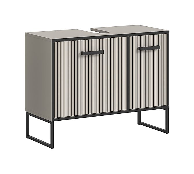 furnling Waschbeckenunterschrank Benno 2 Türen, Softclose-Funktion, günstig online kaufen