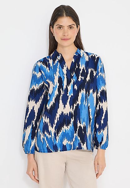 Cecil Langarmbluse mit Materialmix günstig online kaufen