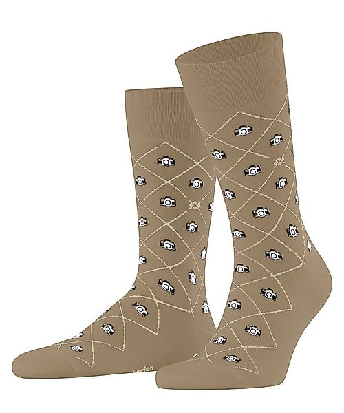 Burlington Socken Snapshots (1-Paar) mit Argyle-Muster & All-Over Motiven günstig online kaufen
