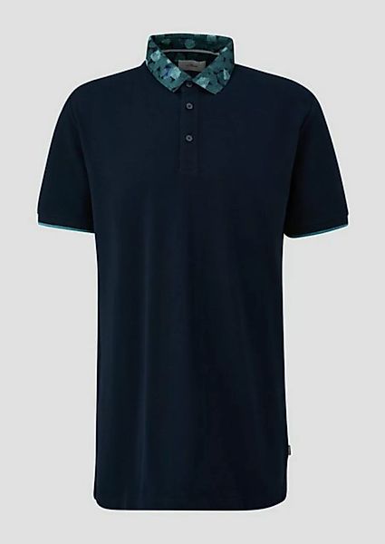 s.Oliver Kurzarmshirt Poloshirt mit Piquéstruktur günstig online kaufen