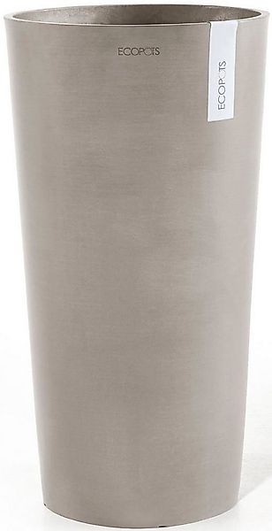 ECOPOTS Blumentopf AMSTERDAM MID HIGH Taupe, BxTxH: 34x34x66 cm günstig online kaufen
