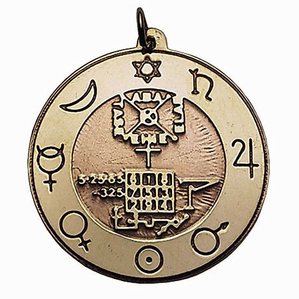 HOPLO Kettenanhänger Universal Amulett Messing Kupfer günstig online kaufen