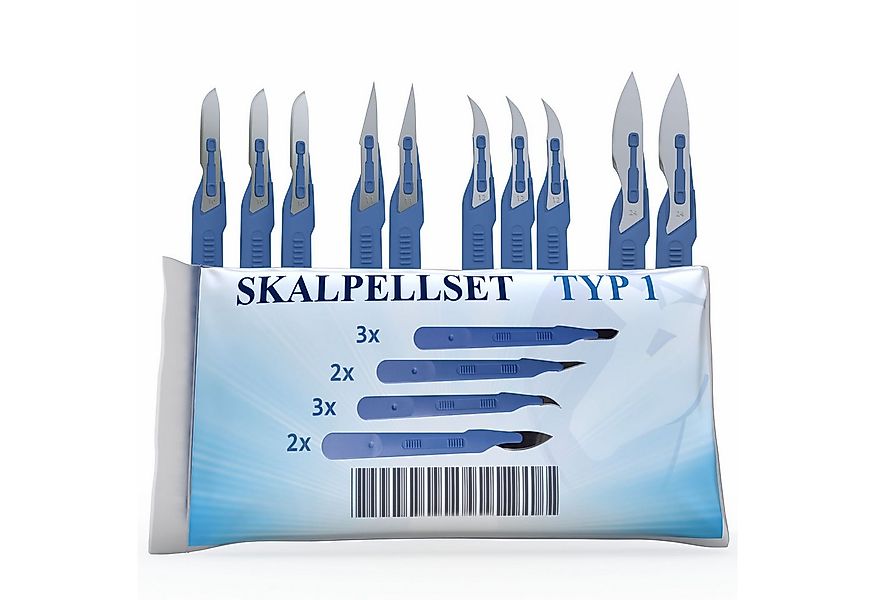 Horn Medical Bastelmesserklinge Horn Medical Einweg-Skalpell-Set Typ I - 10 günstig online kaufen