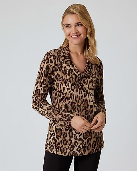 Couture Line Shirt mit Leodruck günstig online kaufen